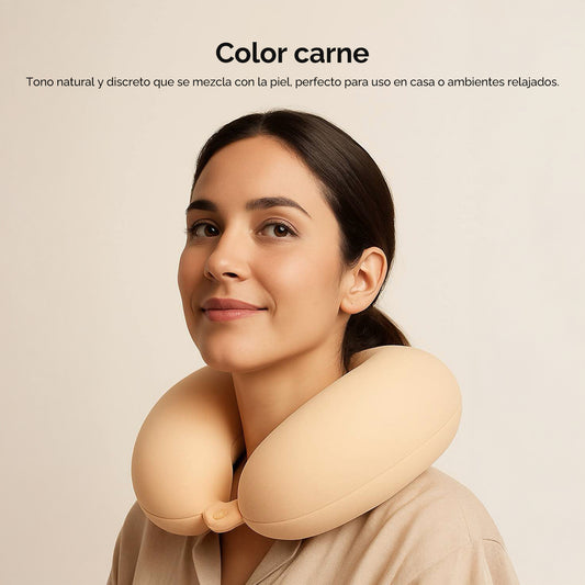Almohada cervical en forma de U para viaje - Color Carne 53021