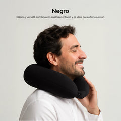 Almohada cervical en forma de U para viaje – Negro 55174