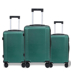Juego de 3 Piezas Maleta Clásica Ligera y Cómoda con Cerradura de Combinación – Equipaje de Mano Ideal para Estudiantes, Viajes de Ocio y Vacaciones LG6179 6180