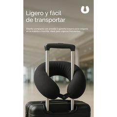 Almohada cervical en forma de U para viaje – Negro 55174