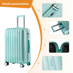 Juego de 3 Maletas Expandibles S7 STAR PC+ABS con Ruedas 360° Spinner, Colores Macaron LG6158 LG6161