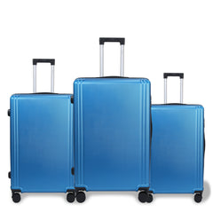 Juego de 3 Piezas Maleta Clásica Ligera y Cómoda con Cerradura de Combinación – Equipaje de Mano Ideal para Estudiantes, Viajes de Ocio y Vacaciones LG6179 6180