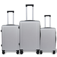 Juego de 3 Piezas Maleta Clásica Ligera y Cómoda con Cerradura de Combinación – Equipaje de Mano Ideal para Estudiantes, Viajes de Ocio y Vacaciones LG6179 6180
