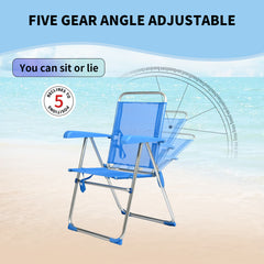 S7 STAR Silla de Playa Alta con Reposabrazos – Disponible en Varios Colores VC53879 5411
