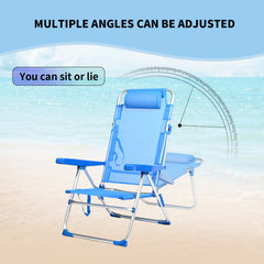 Silla de Playa Reclinable XL con Cojín VC53878 5411