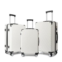 Conjunto de Equipaje de Viaje Elegante en Material PC – Set de 3 Piezas con Ruedas Giratorias (50.8 / 60.96 / 71.12 cm) LG6193 6194