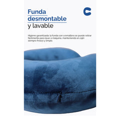 Almohada cervical en forma de U para viaje – Lake Blue 53023