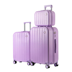 Maletas de 3 Piezas S7 STAR, Incluye Maletas de Alta Gama, Maletas Rígidas de ABS, Resistentes a Arañazos e Impactos, Maletas Ligeras con Ruedas Giratorias, Elegantes y Perfectas para Viajes de Negocios y Vacaciones LG6126
