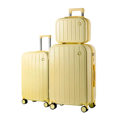Maletas de 3 Piezas S7 STAR, Incluye Maletas de Alta Gama, Maletas Rígidas de ABS, Resistentes a Arañazos e Impactos, Maletas Ligeras con Ruedas Giratorias, Elegantes y Perfectas para Viajes de Negocios y Vacaciones LG6126