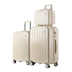 Maletas de 3 Piezas S7 STAR, Incluye Maletas de Alta Gama, Maletas Rígidas de ABS, Resistentes a Arañazos e Impactos, Maletas Ligeras con Ruedas Giratorias, Elegantes y Perfectas para Viajes de Negocios y Vacaciones LG6126