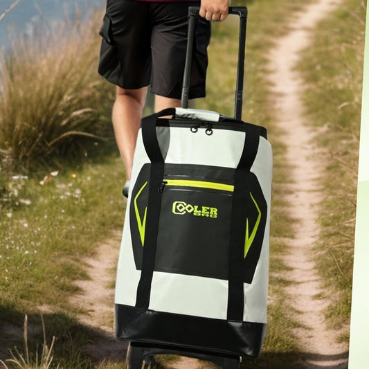 Trolley Cooler Pro – Ruedas Silenciosas, Asa de Aleación, Doble Función Térmica y Porta Vasos Integrado BB5706