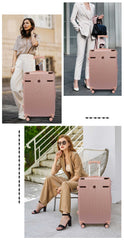 Juego de Viaje de 3 Piezas con Maletas y Bolsas Organizadoras LG60894 LG6090
