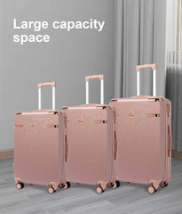 Juego de Viaje de 3 Piezas con Maletas y Bolsas Organizadoras LG60894 LG6090