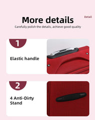 Juego de 3 Maletas de Tela Oxford Resistente – Antimanchas, Antirayaduras y Expandibles LG6098 61981