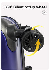Set de 3 Maletas ABS Ultra-Duraderas y Ligeras en Negro, Tamaños 20/24/28 Pulgadas para Viajeros Ávidos LG6137 LG6138
