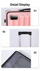 Set de 3 Maletas de ABS y PC, Ligereza sin Compromisos, Espacio Amplio y Diseño de Vanguardia LG61678