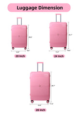 Nuevas Maletas con Estilo Sostenible, Colores Populares de Temporada LG61730 LG6172