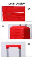 Juego de Maletas de Viaje – Set de 3 Piezas con Candado TSA y Ruedas 360° LG6174