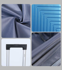 Set de 3 Maletas de Alta Calidad, ABS Resistente, Ruedas Giratorias Eficientes, Cierre Seguro, Expandibles LG6178 6179