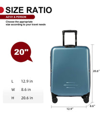 Maleta Plegable de 20” - Compacta y Expandible para Viaje LG61885 LG6187