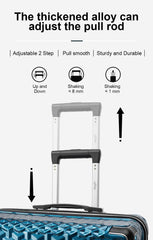 Conjunto de Equipaje de Viaje Elegante en Material PC – Set de 3 Piezas con Ruedas Giratorias (50.8 / 60.96 / 71.12 cm) LG6193 6194