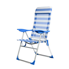 Silla de Playa Alta Reclinable con Almohada VC5388 VC5412
