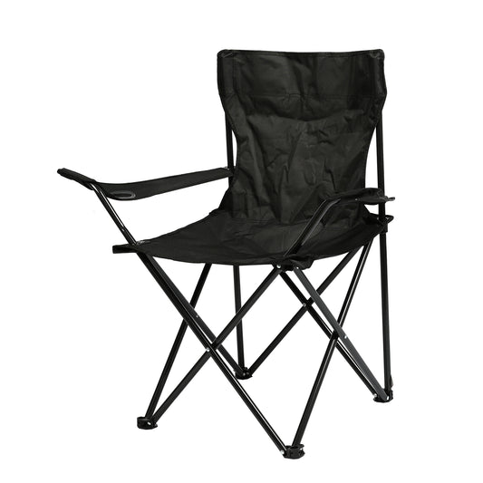 Silla Plegable de Camping con Reposabrazos y Portavasos | 20.4inx20.47inx32.28in VC53888 5413