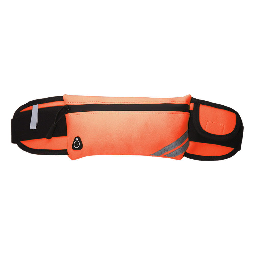 Riñonera deportiva TS61474 en colores negro / naranja / verde hierba / azul celeste / fucsia / gris