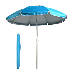 Sombrilla de playa giratoria de aleación de zinc premium, lisa, transpirable y de color sólido VC5397 5398