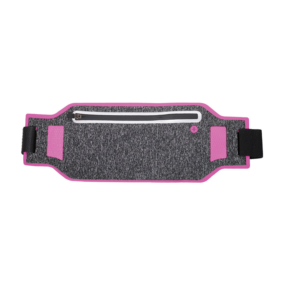 Riñonera deportiva TS61477 en colores negro / azul oscuro / fucsia / verde fluorescente / plateado / azul claro
