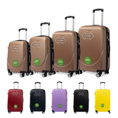 Juego de 4 Maletas de Viaje en Colores Modernos LG6080 LG6081