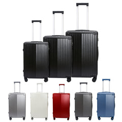 Set de Maletas Expandibles con Material ABS + PC: Tamaños Variados (20", 24", 28") LG6135
