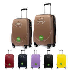 Juego de 2 Maletas de Viaje en Colores Modernos LG6082 LG6083